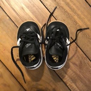 Like new Adidas Samba baby tennis shoes. Size 2